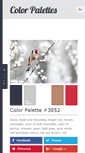 Mobile Screenshot of colorpalettes.net